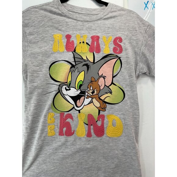 Tom & Jerry "Always Be Kind" Graphic Tee XXS - Picture 5 of 5